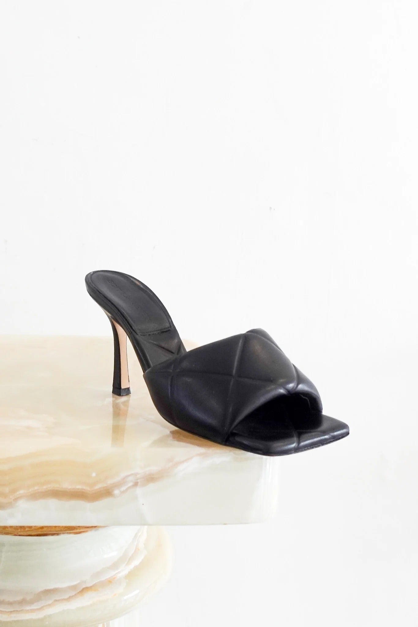 Long Napa leather loafers